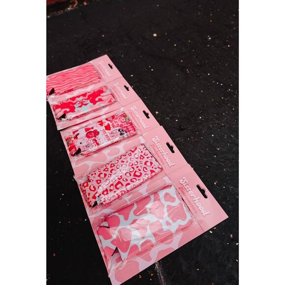 Pink Leopard Tall Coozie 2-Pack - Picture 2 of 6